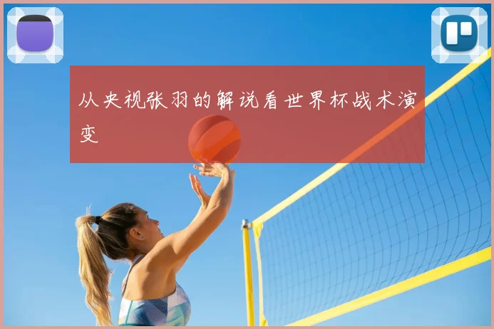 从央视张羽的解说看世界杯战术演变